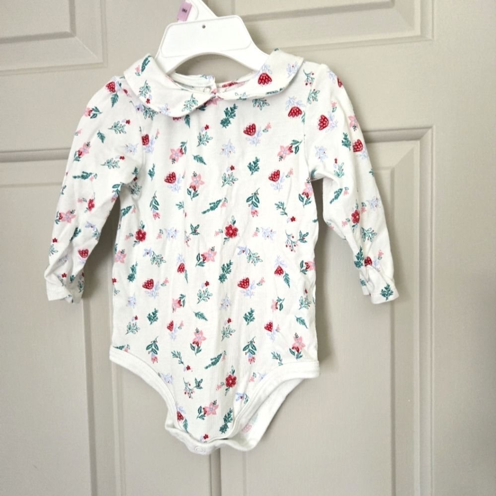 3/$10 First Impressions Long Sleeve Onesie